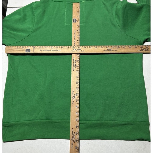 Aviator Nation 5 Stripe Full Zip Up Hoodie Kelly Green Men's Size XL - Picture 3 of 5